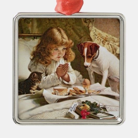 Spannung, Plakat Silbernes Ornament (Vorne)