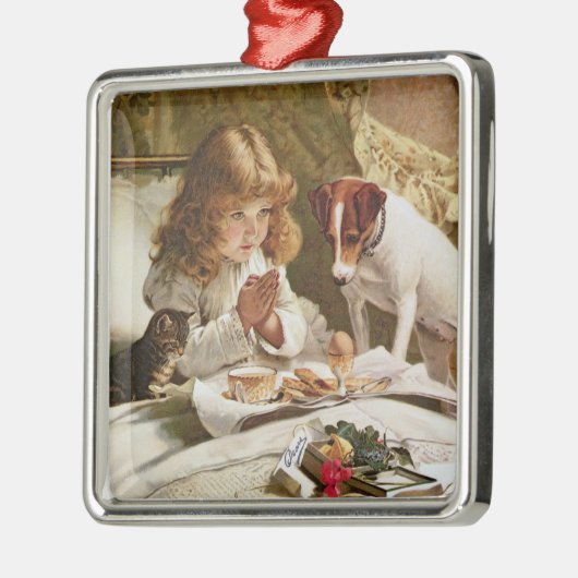 Spannung, Plakat Silbernes Ornament (Links)