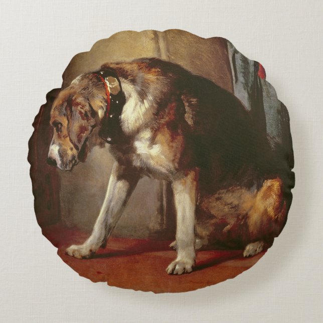 Spannung Rundes Kissen (Vorderseite)