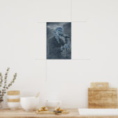 Spannung / Sänger / Fußballstadion Poster (Küche)