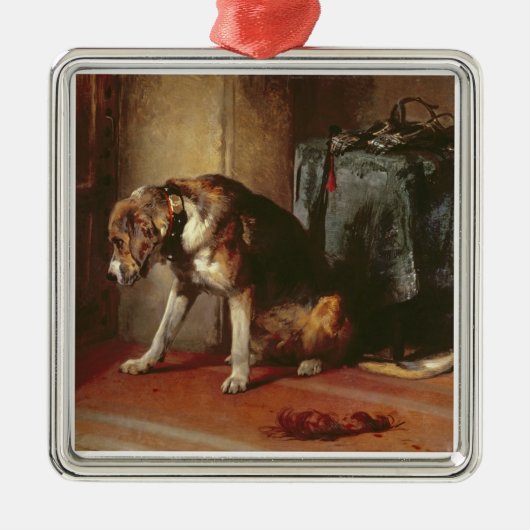 Spannung Silbernes Ornament (Vorne)