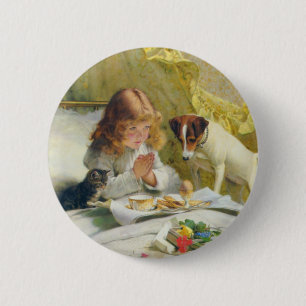 Spannung von Charles Burton Barber Button