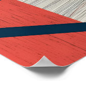 Spannungen: Moderne Abstrakte Auswirkungen Poster (Ecke)