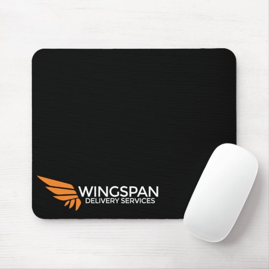 SPANNWEITE Zustelldienst-Logo mousepad (Mit Mouse)