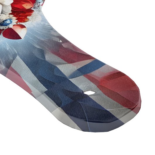 Spanplatte Norwegische Farben Schneidebrett (Ecke)