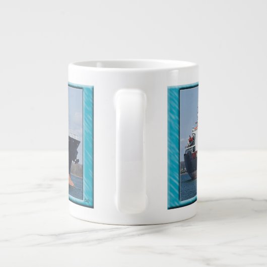 Spar Garnet Jumbo-Tasse (Rückseite)