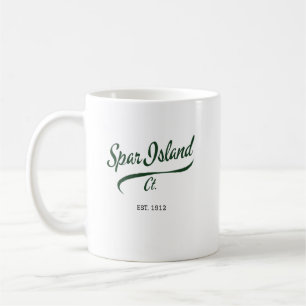 Spar Island, CT Vintage Kaffeetasse