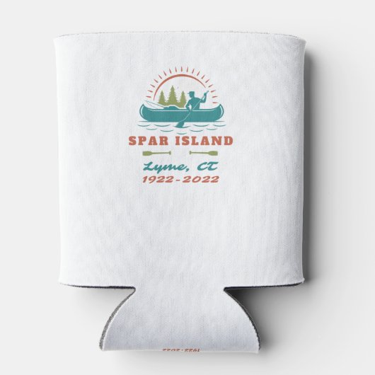 Spar Island Merch Dosenkühler (Rückseite)