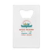 Spar Island Merch Geldbeutel Flaschenöffner (Rückseite)