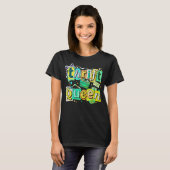 Spar-Königin Vintage T-Shirt (Vorne ganz)