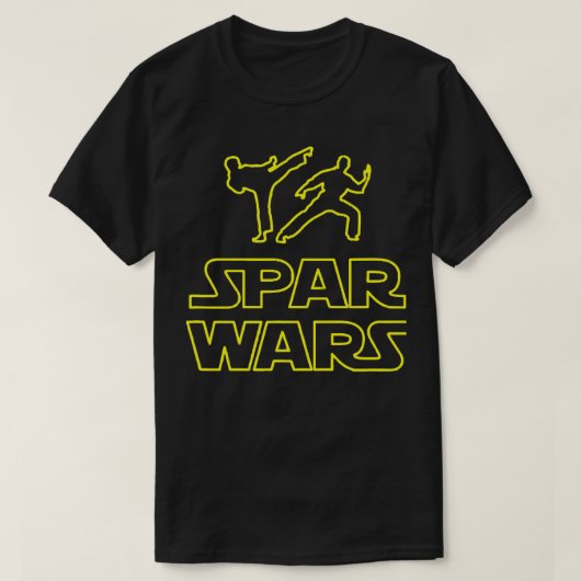 Spar Wars Martial Arts TaeKwonDo Karate Shirt 3 (Design vorne)