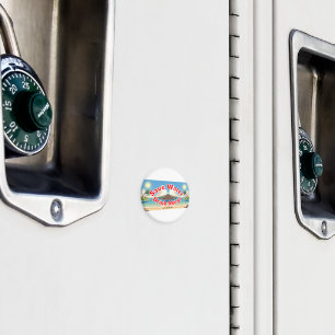 Spar Wasser Trinke Margs Trucker Hut Magnet