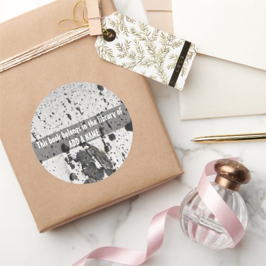 Spare an Aspen Tree Runder Aufkleber (Schenken)