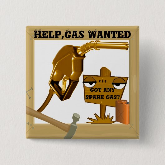 Spare Gas got?_Tasten Button (Vorderseite)