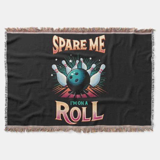 Spare me on a Roll - Bowling Decke (Vorderseite)
