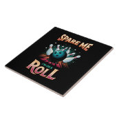 Spare me on a Roll - Bowling Fliese (Seite)