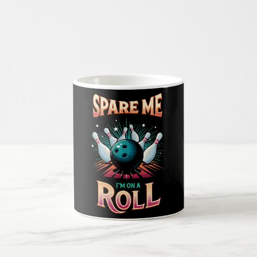 Spare me on a Roll - Bowling Kaffeetasse (Mittel)