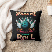 Spare me on a Roll - Bowling Kissen (Decke)