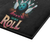 Spare me on a Roll - Bowling Schneidebrett (Ecke)