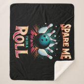 Spare me on a Roll - Bowling Sherpadecke (Vorderseite)