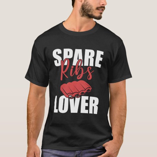 Spare Ribs Bbq T-Shirt (Vorderseite)