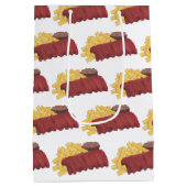 Spare Ribs GRILLEN Barbecue Barbeque Rib Cookoff Mittlere Geschenktüte (Rückseite)