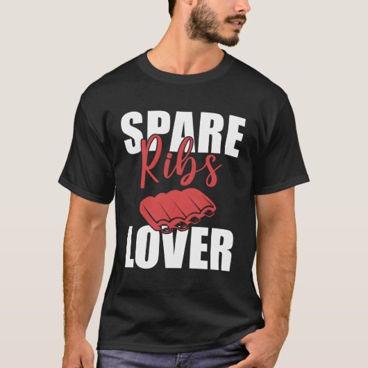Spare Ribs Grillen T-Shirt (Vorderseite)