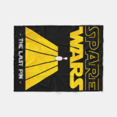 Spare Wars Letztes Button Bowling Bowler Bowling P Fleecedecke (Vorderseite (Horizontal))