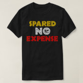 Spared No Epense Funny Meme John Hammond Sprichwor T-Shirt (Design vorne)