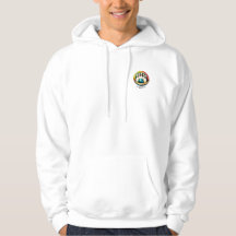 SPARETIMES Men's BLACK Letter Pullover Hoodie
