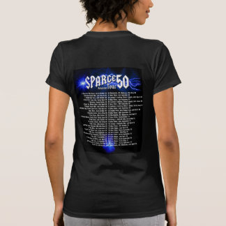 Sparge 50 die Rückseite Frau T-Shirt