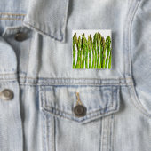 Spargel auf Weiß - kundengebundener Button (Beispiel)