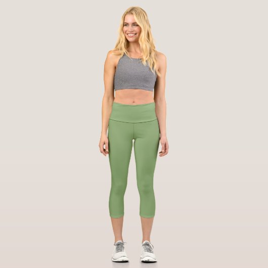 Spargel Capri Leggings (Vorderseite)