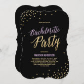 Spargel| Einladung des Junggeselinnen-Abschieds (Vorne/Hinten)