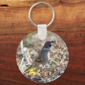 Spargel fressende Wildsamen Schlüsselanhänger (Vorderseite)