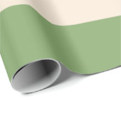 Spargel Grün Streifen Geschenkpapier (Rolleneckpunkt)