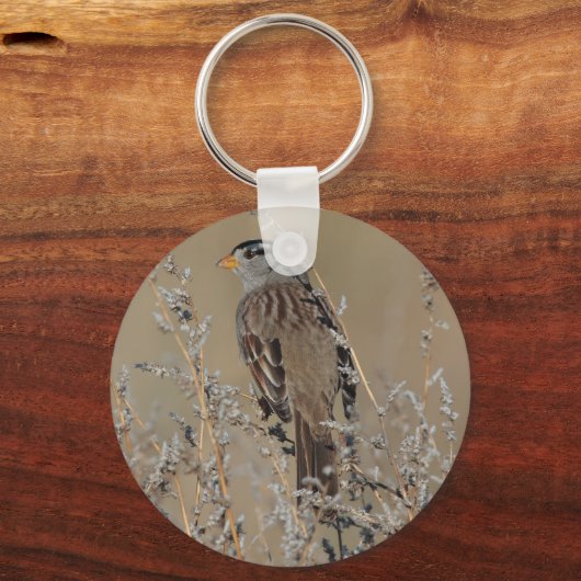 Spargel im Gras-Schlüsselanhänger Schlüsselanhänger (Vorderseite)