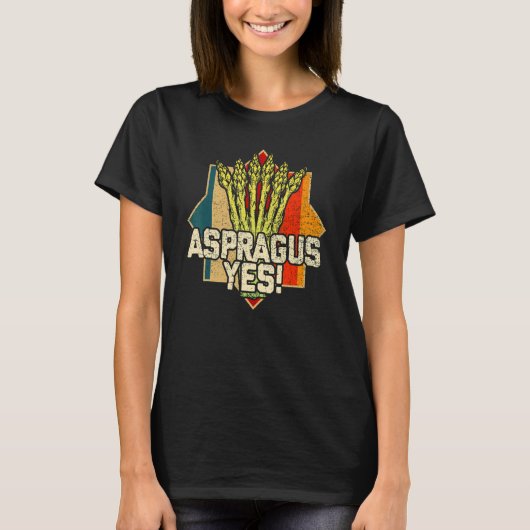 Spargel Ja Gemüsegärtner T-Shirt (Vorderseite)