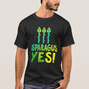Spargel Ja - Lustiger Spargel Gemüse Liebhaber Ve T-Shirt