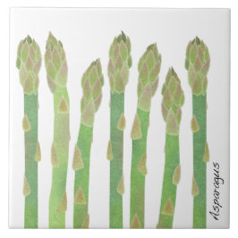 Spargel-Keramik-Fliese Fliese