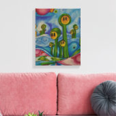 Spargel Leinwanddruck (Insitu (Wohnzimmer))