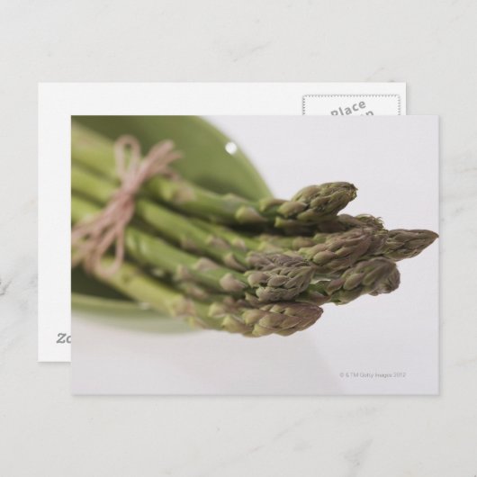 Spargel Postkarte (Vorne/Hinten)