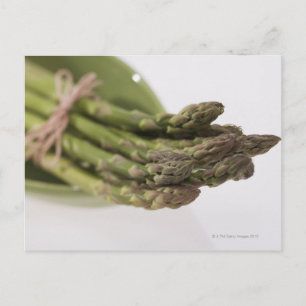 Spargel Postkarte