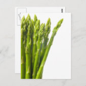 Spargel Postkarte (Vorne/Hinten)