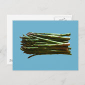 Spargel Postkarte (Vorne/Hinten)