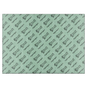 Spargel Schneidebrett