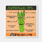 Spargel Tipps Magnet (Vorne)