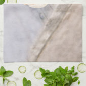 Spargel - Übergewicht Geschirrtuch (Gefaltet)