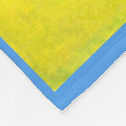 Spargel- und Papageiendruck Fleecedecke (Ecke)