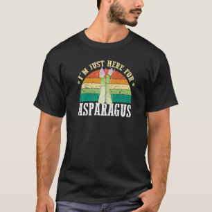 Spargel Vintage Vegan Sprüche Für Ernährungsberate T-Shirt